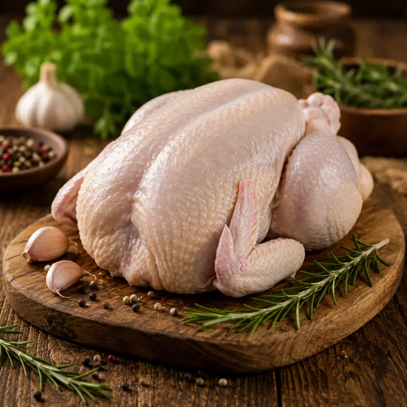 Fresh farm broiler chicken